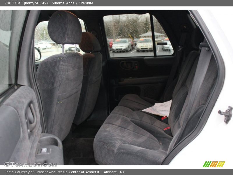 Summit White / Graphite 2000 GMC Jimmy SLE 4x4