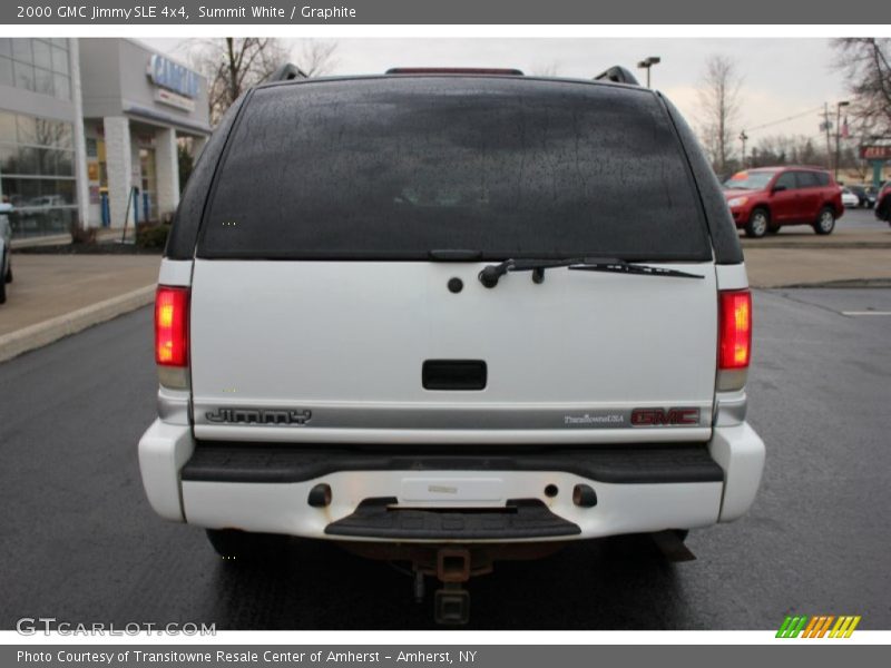 Summit White / Graphite 2000 GMC Jimmy SLE 4x4