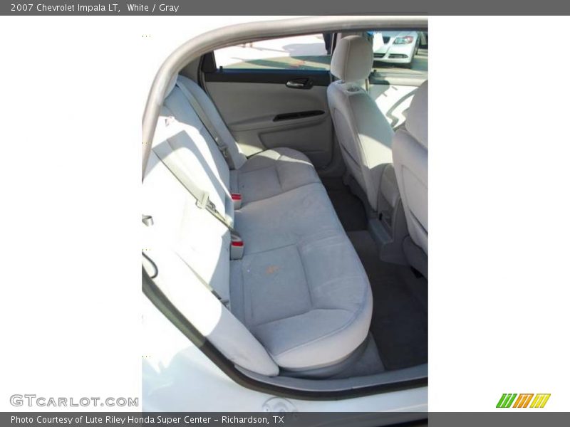White / Gray 2007 Chevrolet Impala LT