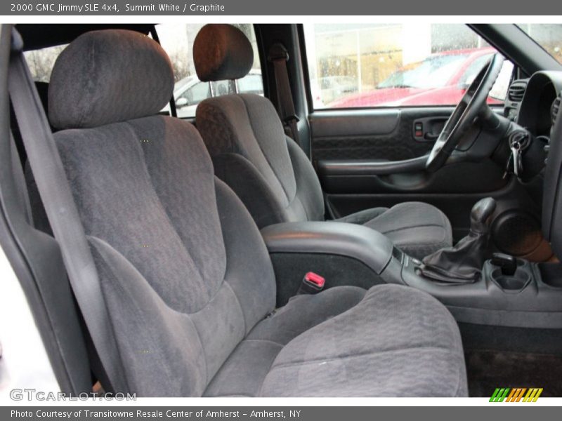 Summit White / Graphite 2000 GMC Jimmy SLE 4x4