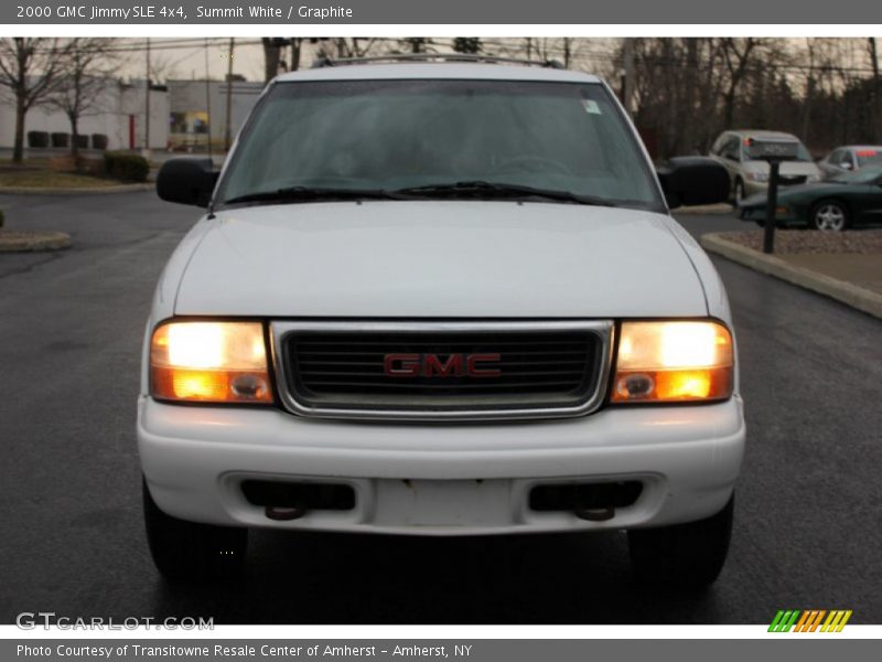 Summit White / Graphite 2000 GMC Jimmy SLE 4x4