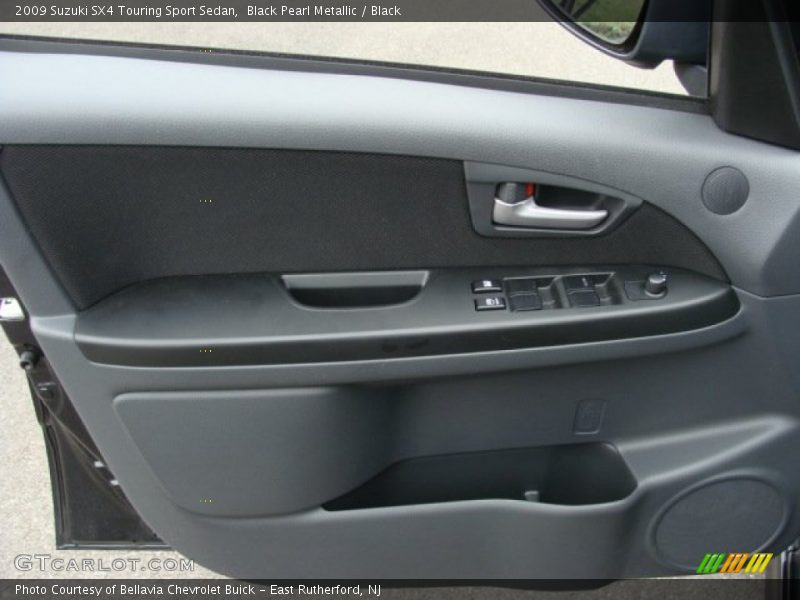 Black Pearl Metallic / Black 2009 Suzuki SX4 Touring Sport Sedan