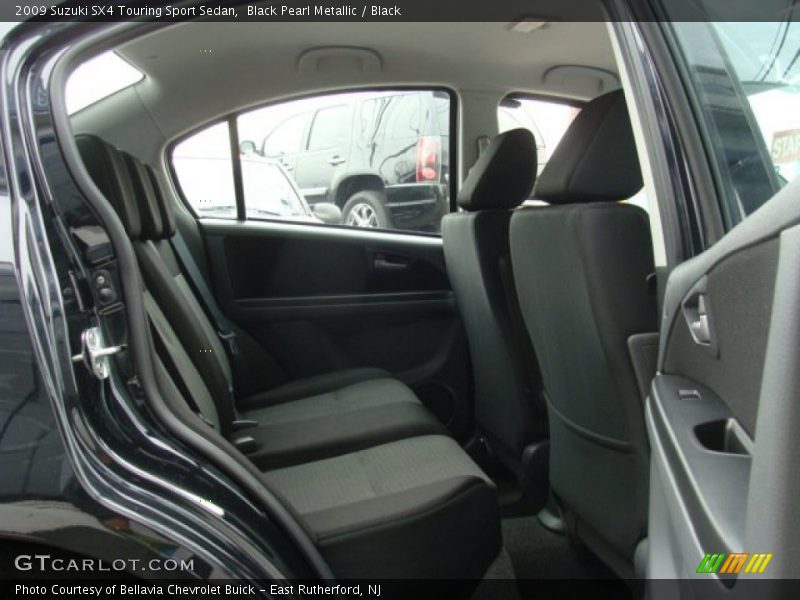 Black Pearl Metallic / Black 2009 Suzuki SX4 Touring Sport Sedan