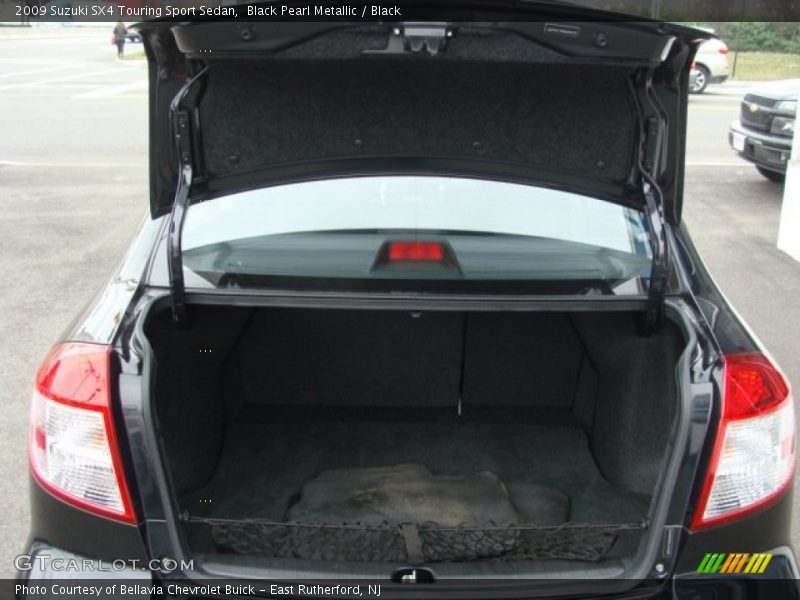 Black Pearl Metallic / Black 2009 Suzuki SX4 Touring Sport Sedan