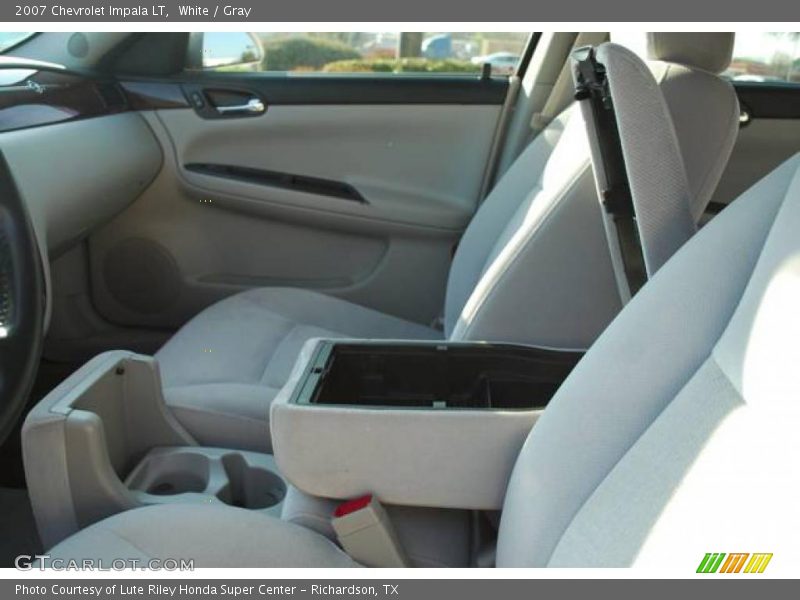 White / Gray 2007 Chevrolet Impala LT