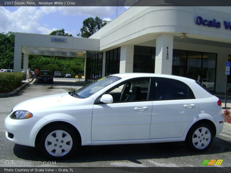 Absolute White / Grey 2007 Suzuki Reno