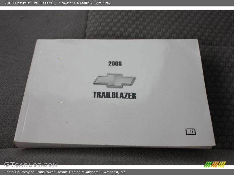 Graystone Metallic / Light Gray 2008 Chevrolet TrailBlazer LT