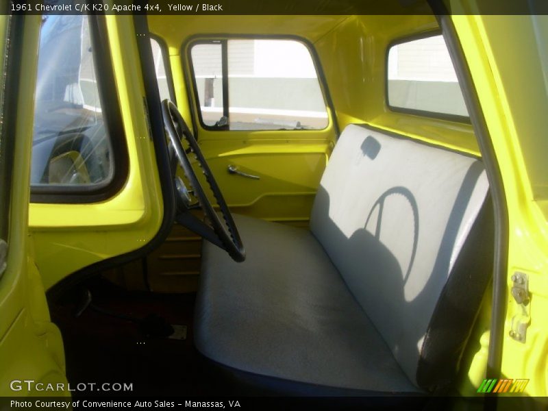 Yellow / Black 1961 Chevrolet C/K K20 Apache 4x4