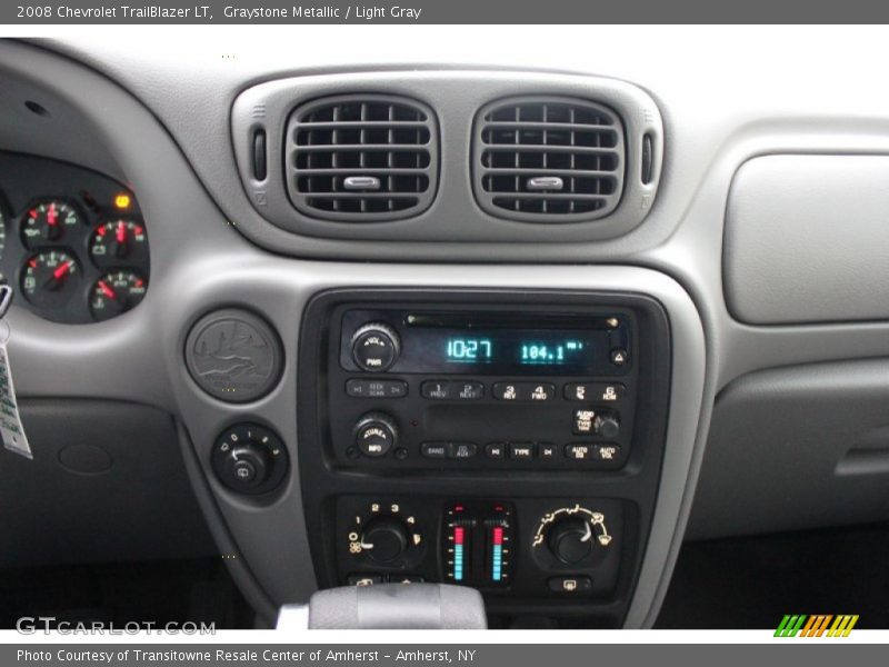 Graystone Metallic / Light Gray 2008 Chevrolet TrailBlazer LT