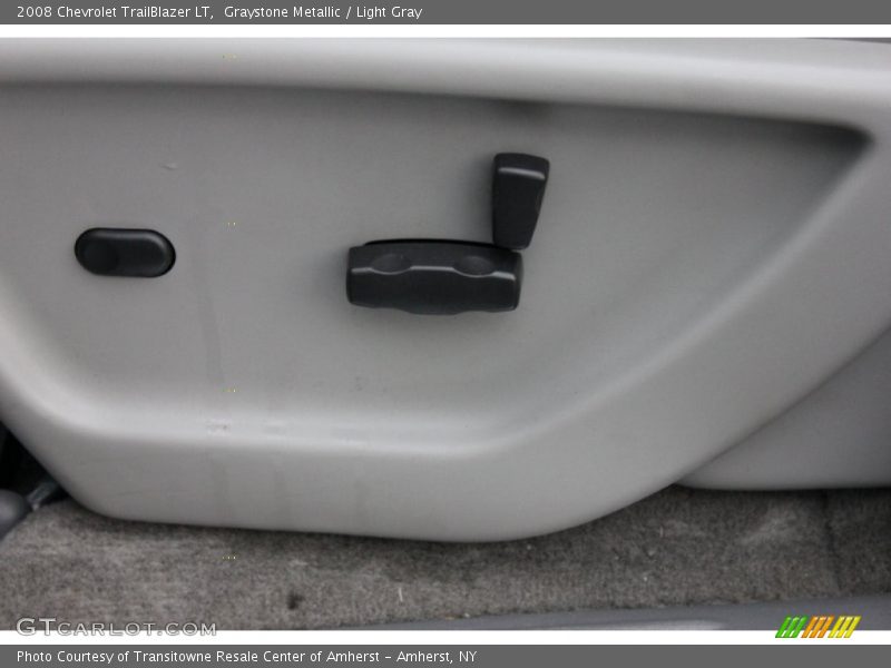 Graystone Metallic / Light Gray 2008 Chevrolet TrailBlazer LT