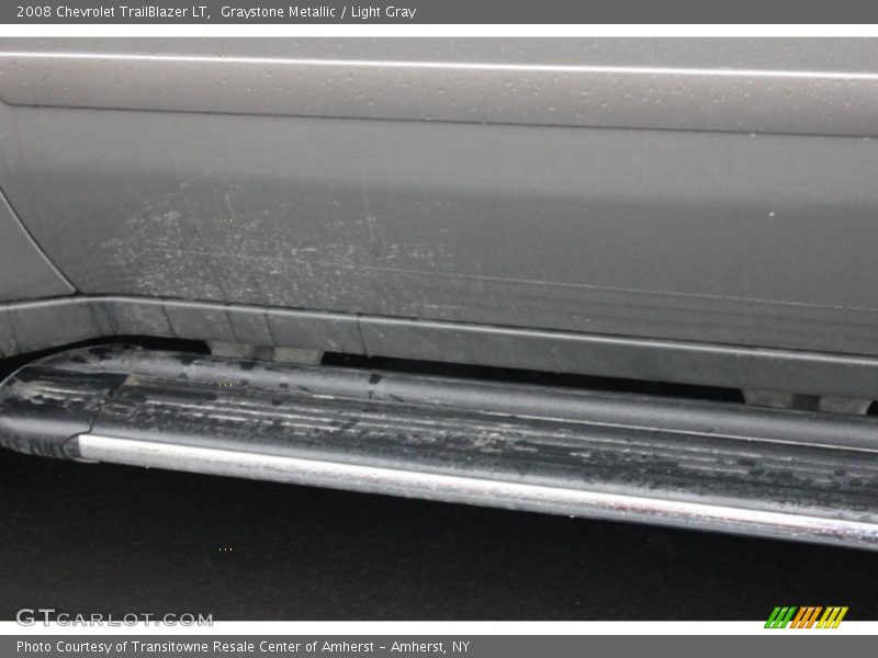 Graystone Metallic / Light Gray 2008 Chevrolet TrailBlazer LT