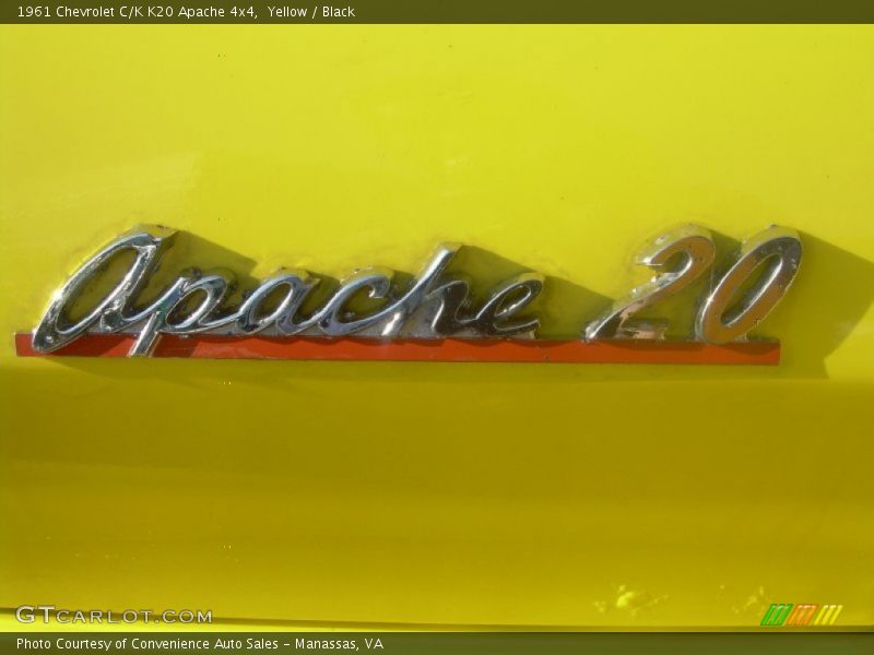  1961 C/K K20 Apache 4x4 Logo