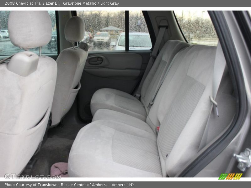 Graystone Metallic / Light Gray 2008 Chevrolet TrailBlazer LT