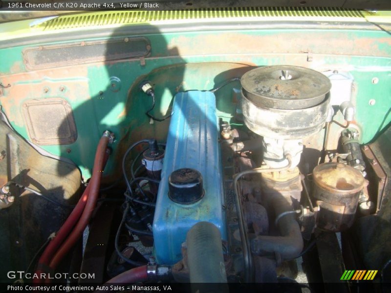 Yellow / Black 1961 Chevrolet C/K K20 Apache 4x4