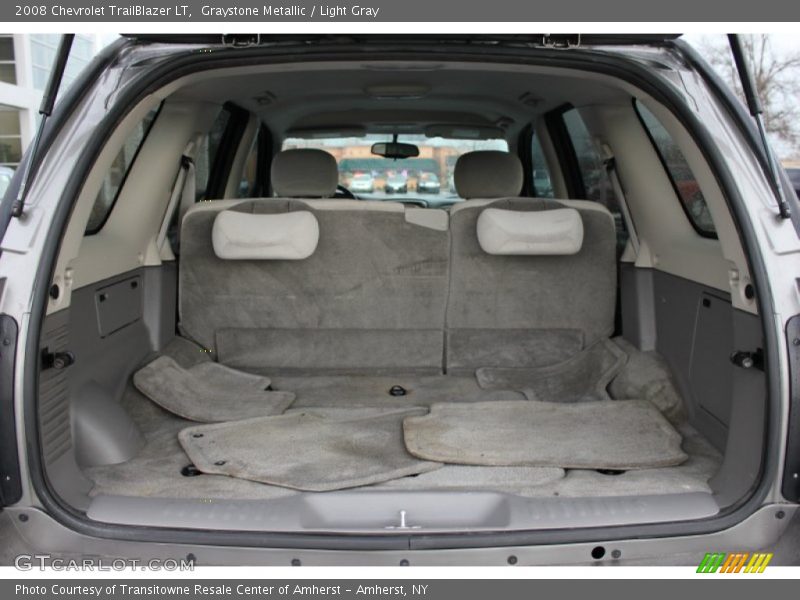 Graystone Metallic / Light Gray 2008 Chevrolet TrailBlazer LT