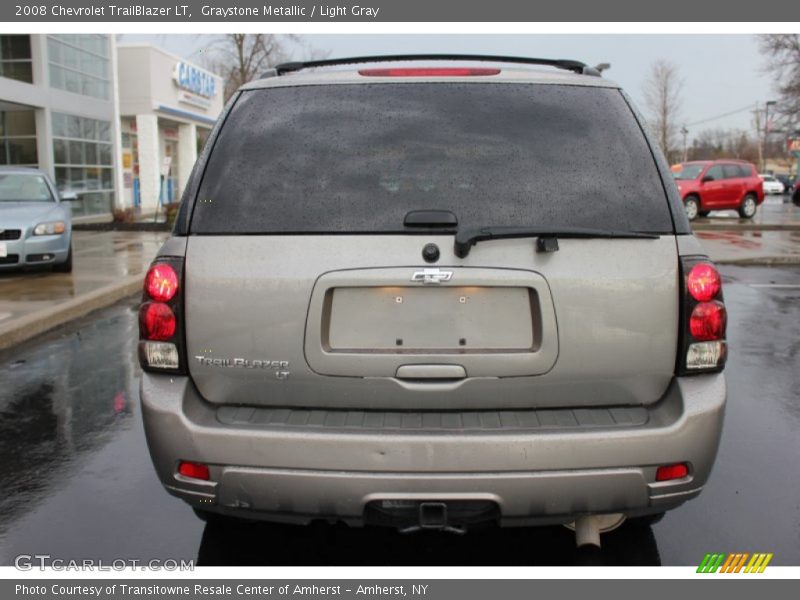 Graystone Metallic / Light Gray 2008 Chevrolet TrailBlazer LT