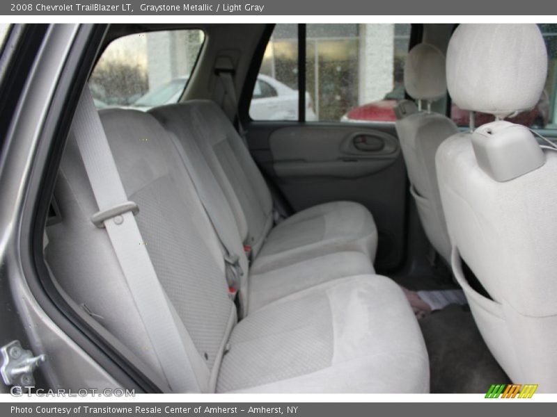 Graystone Metallic / Light Gray 2008 Chevrolet TrailBlazer LT