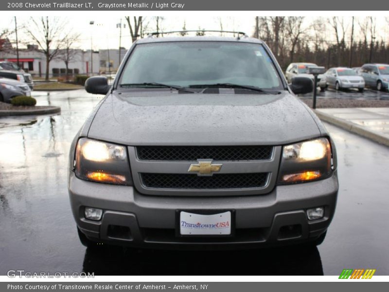 Graystone Metallic / Light Gray 2008 Chevrolet TrailBlazer LT