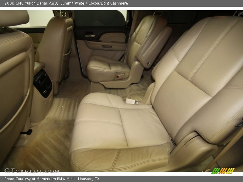Summit White / Cocoa/Light Cashmere 2008 GMC Yukon Denali AWD