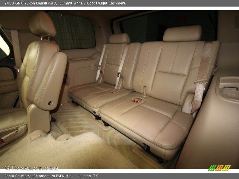 Summit White / Cocoa/Light Cashmere 2008 GMC Yukon Denali AWD