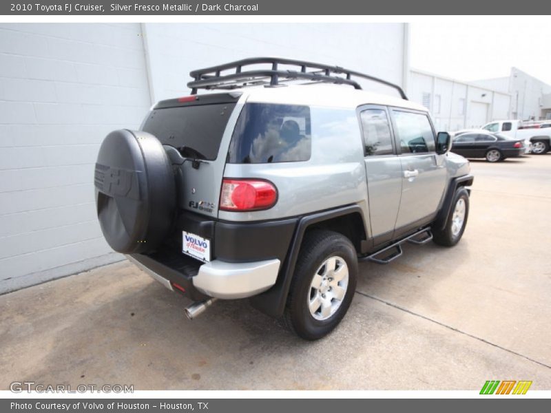 Silver Fresco Metallic / Dark Charcoal 2010 Toyota FJ Cruiser