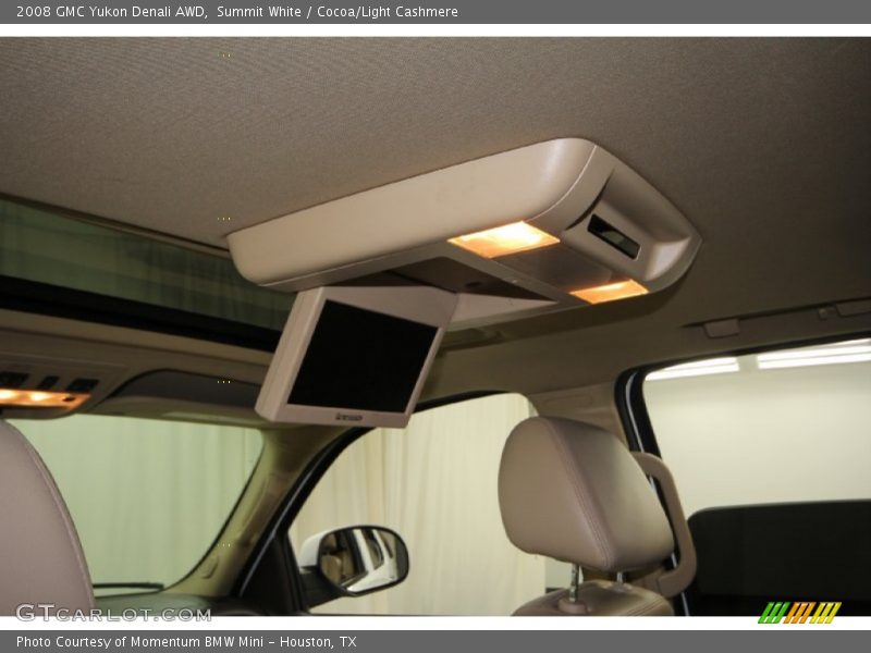 Summit White / Cocoa/Light Cashmere 2008 GMC Yukon Denali AWD