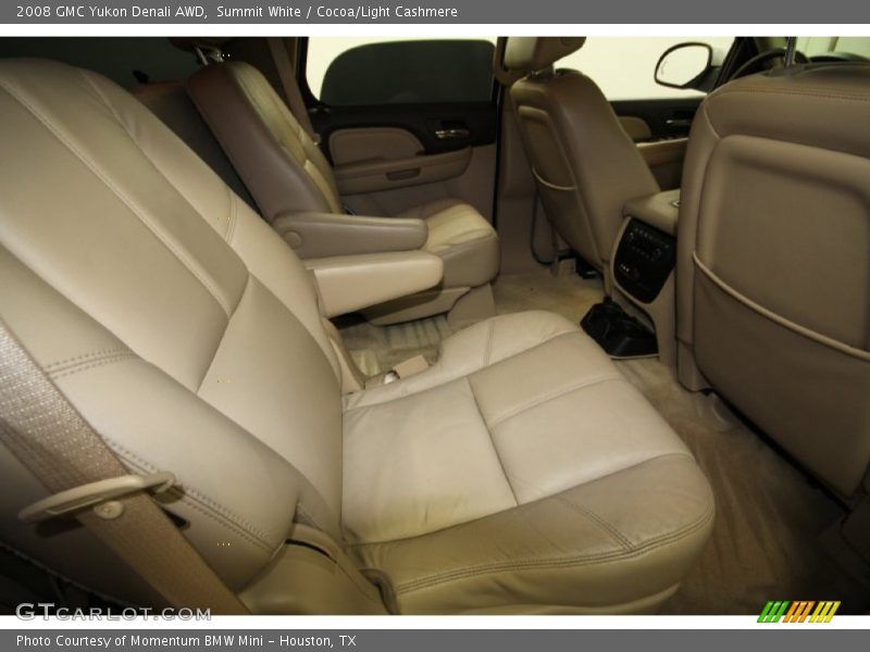 Summit White / Cocoa/Light Cashmere 2008 GMC Yukon Denali AWD
