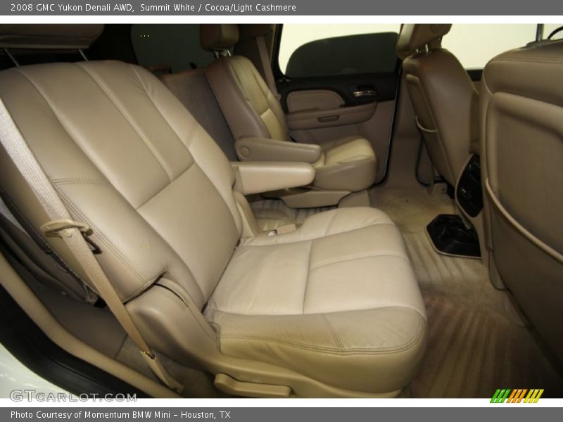 Summit White / Cocoa/Light Cashmere 2008 GMC Yukon Denali AWD