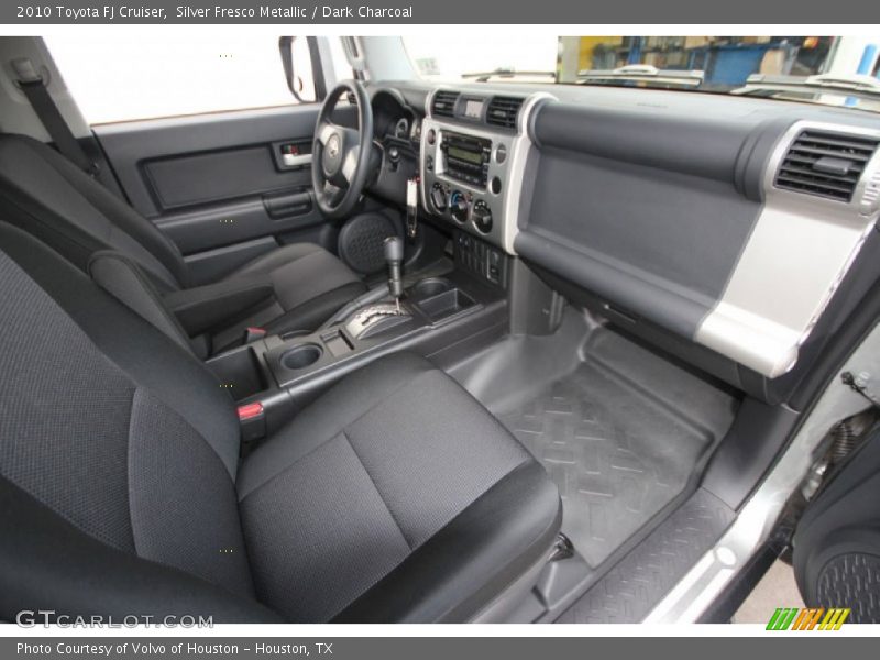 Silver Fresco Metallic / Dark Charcoal 2010 Toyota FJ Cruiser