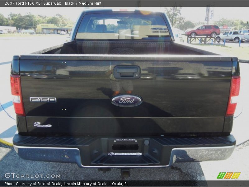 Black / Medium Flint 2007 Ford F150 XLT SuperCab