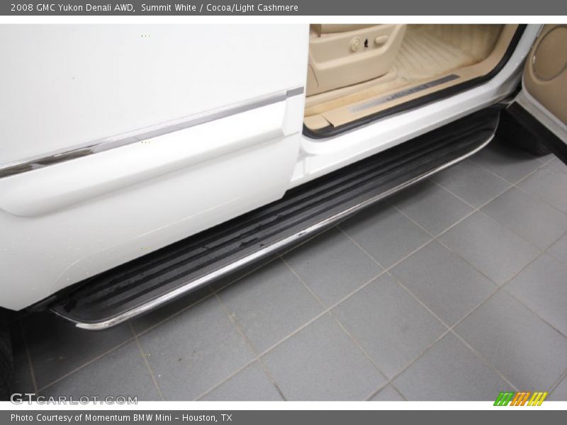 Summit White / Cocoa/Light Cashmere 2008 GMC Yukon Denali AWD
