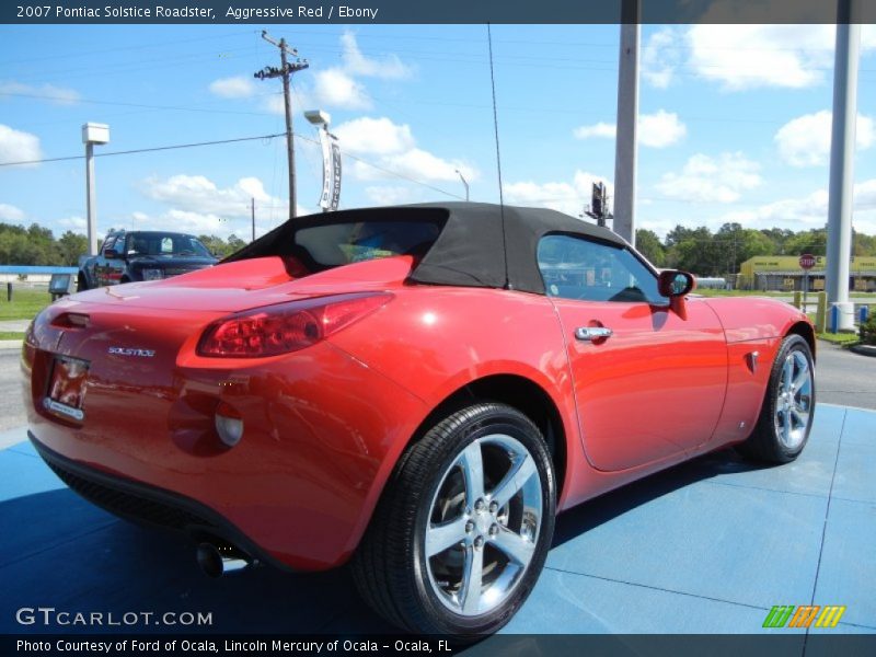 Aggressive Red / Ebony 2007 Pontiac Solstice Roadster