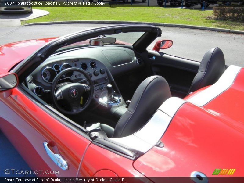 Aggressive Red / Ebony 2007 Pontiac Solstice Roadster