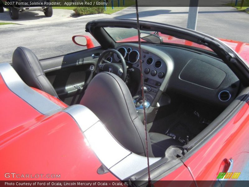 Aggressive Red / Ebony 2007 Pontiac Solstice Roadster