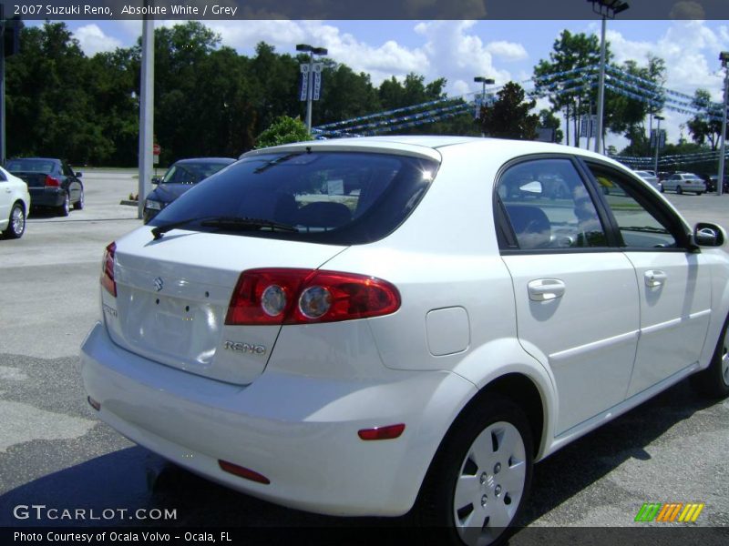 Absolute White / Grey 2007 Suzuki Reno