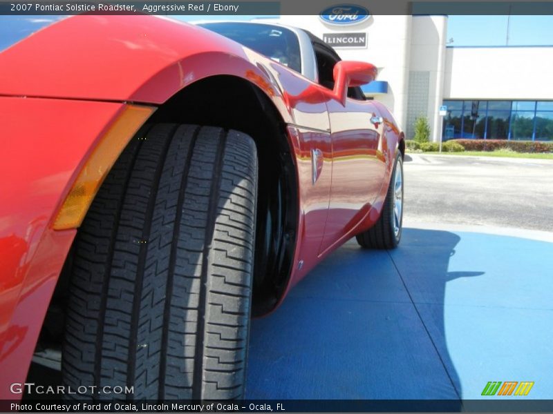 Aggressive Red / Ebony 2007 Pontiac Solstice Roadster