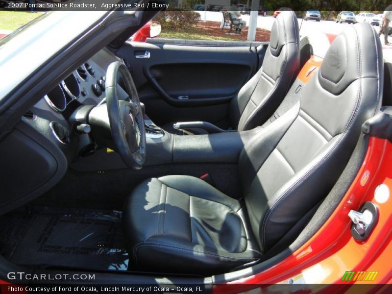 Aggressive Red / Ebony 2007 Pontiac Solstice Roadster