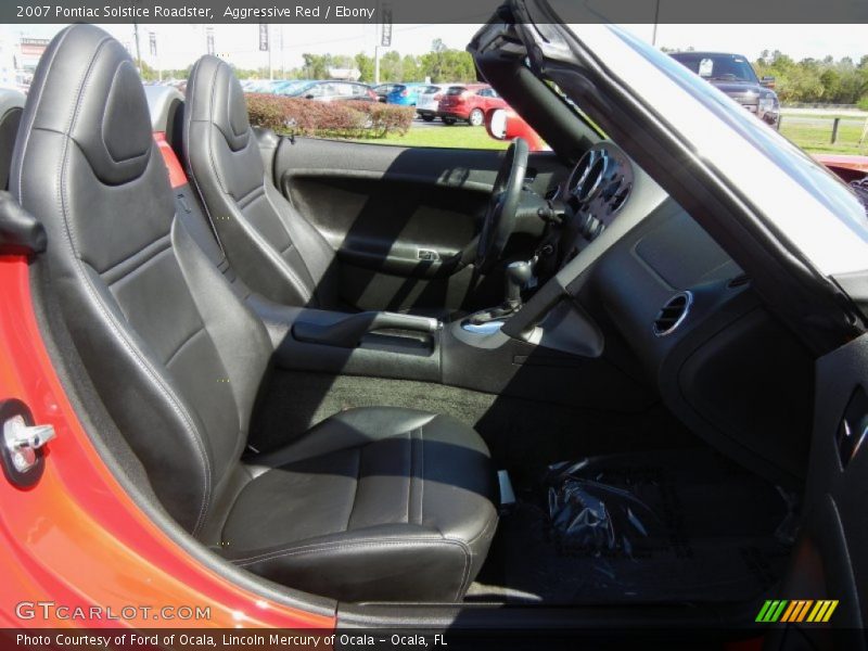 Aggressive Red / Ebony 2007 Pontiac Solstice Roadster
