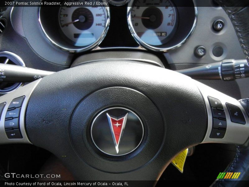 Aggressive Red / Ebony 2007 Pontiac Solstice Roadster