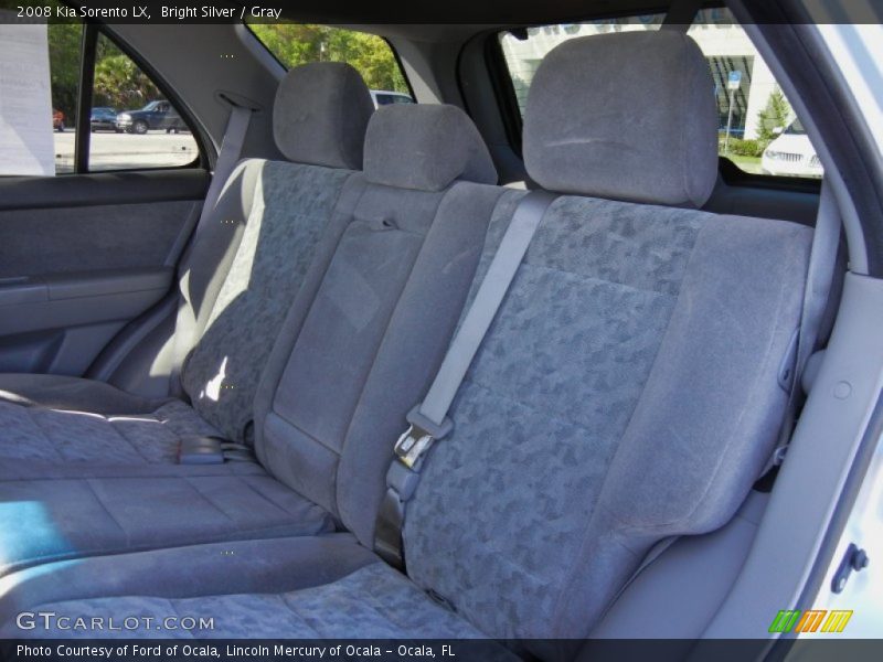 Bright Silver / Gray 2008 Kia Sorento LX