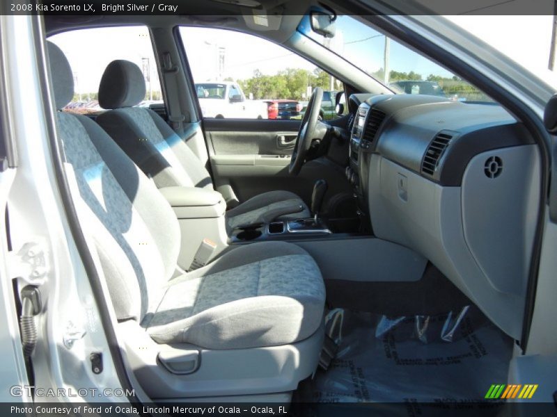 Bright Silver / Gray 2008 Kia Sorento LX