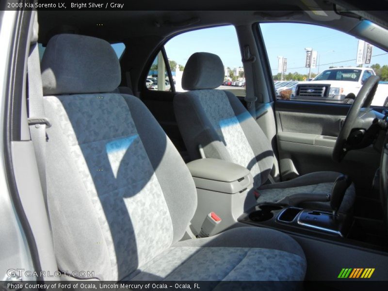 Bright Silver / Gray 2008 Kia Sorento LX
