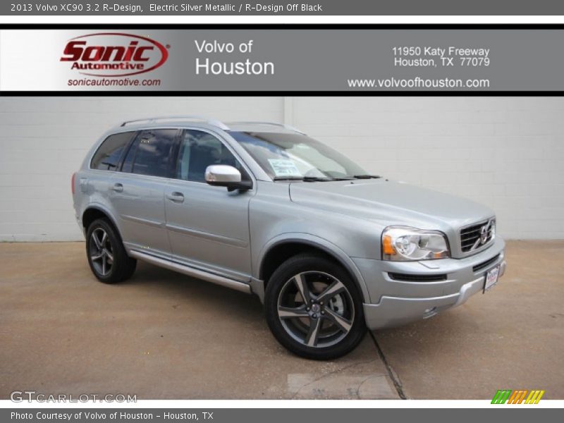 Electric Silver Metallic / R-Design Off Black 2013 Volvo XC90 3.2 R-Design