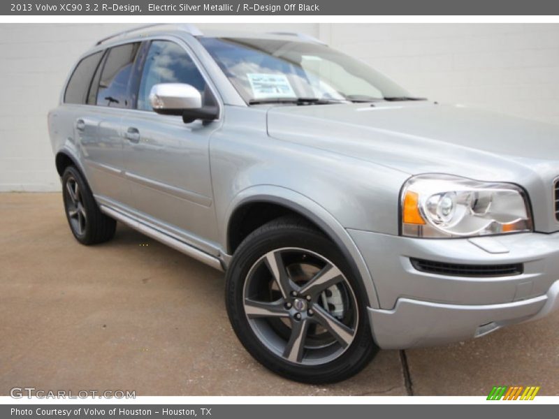 Electric Silver Metallic / R-Design Off Black 2013 Volvo XC90 3.2 R-Design