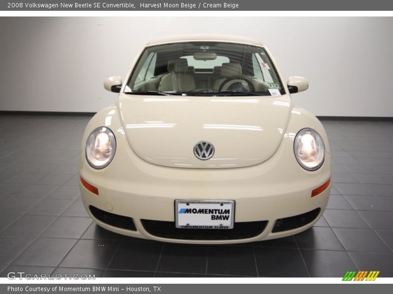 Harvest Moon Beige / Cream Beige 2008 Volkswagen New Beetle SE Convertible