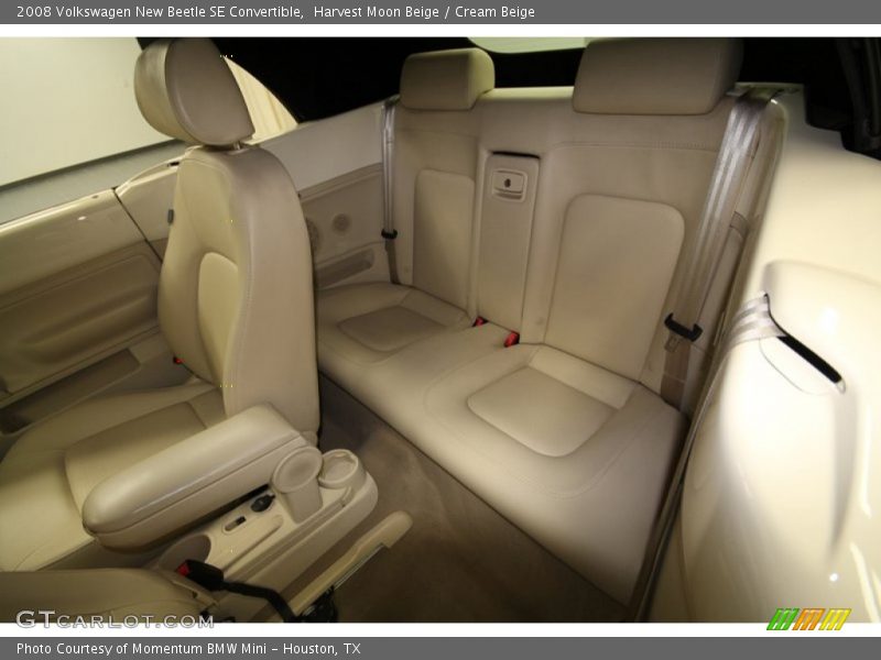 Harvest Moon Beige / Cream Beige 2008 Volkswagen New Beetle SE Convertible