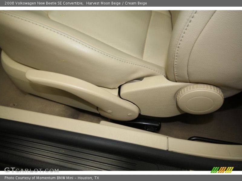 Harvest Moon Beige / Cream Beige 2008 Volkswagen New Beetle SE Convertible