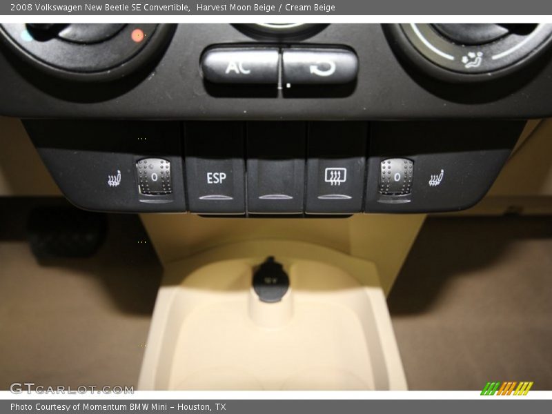 Harvest Moon Beige / Cream Beige 2008 Volkswagen New Beetle SE Convertible