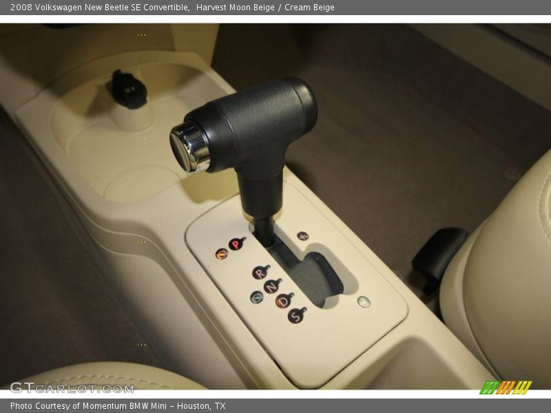 Harvest Moon Beige / Cream Beige 2008 Volkswagen New Beetle SE Convertible