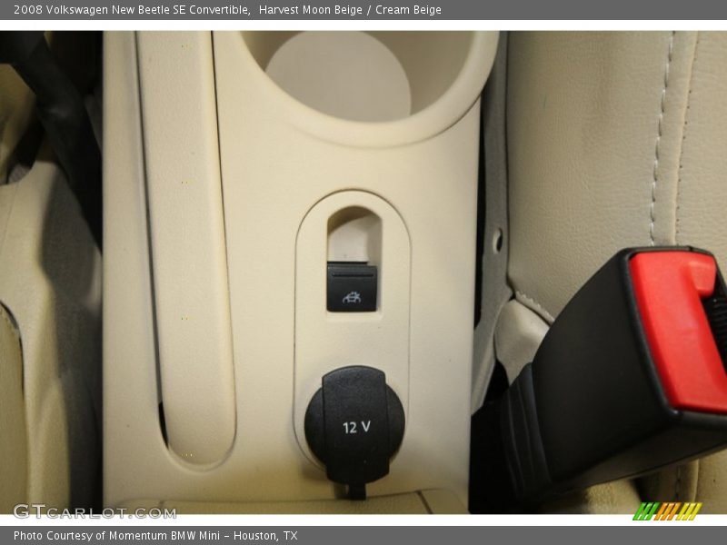 Harvest Moon Beige / Cream Beige 2008 Volkswagen New Beetle SE Convertible